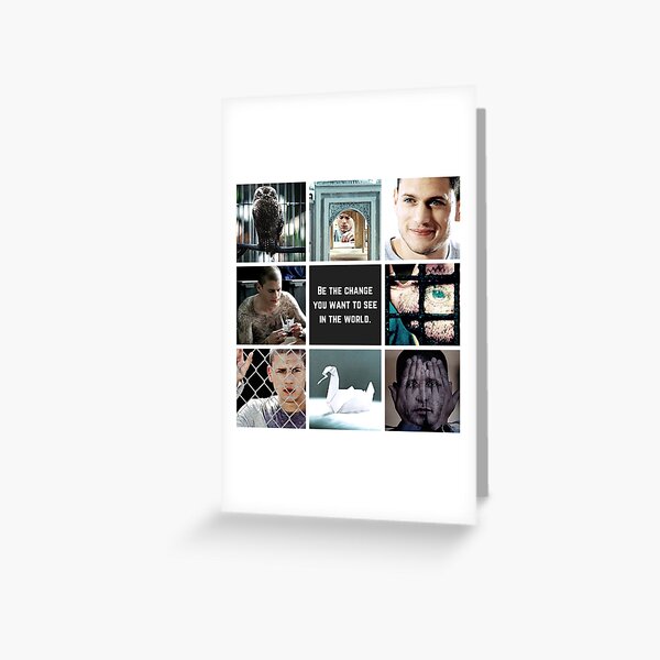 Aesthetic: Michael Scofield Greeting Card