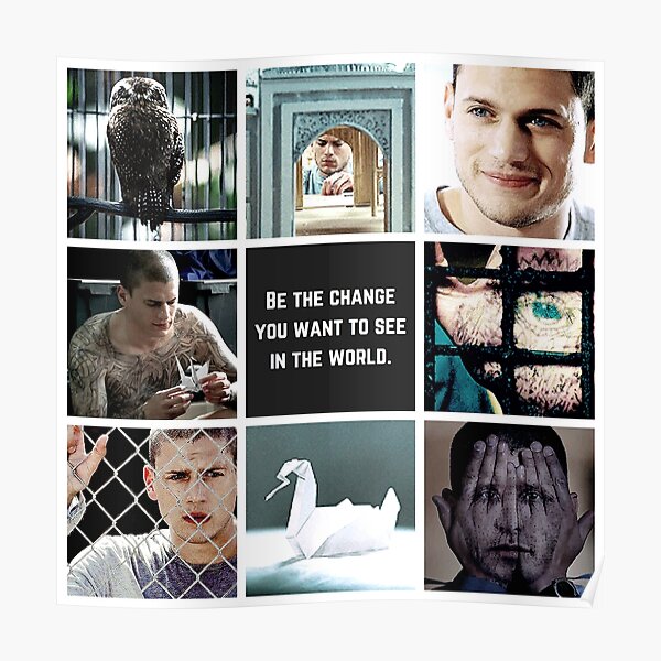 Esthétique: Michael Scofield Poster