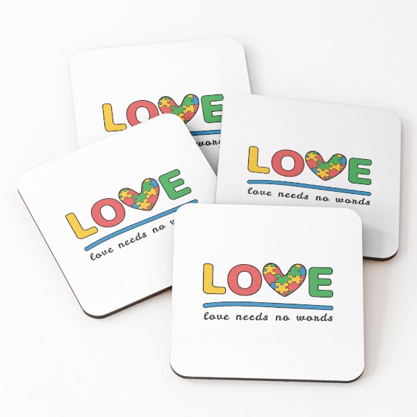 Item preview, Love needs no words designed and sold by Gabi Siebenhühner.
