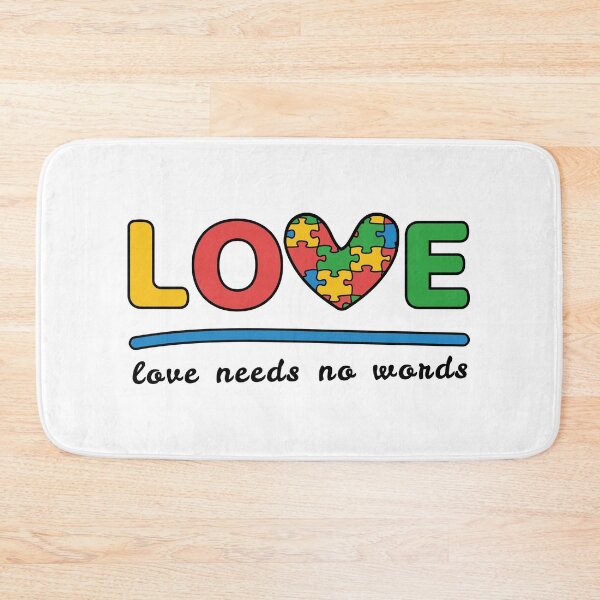 Item preview, Love needs no words designed and sold by Gabi Siebenhühner.