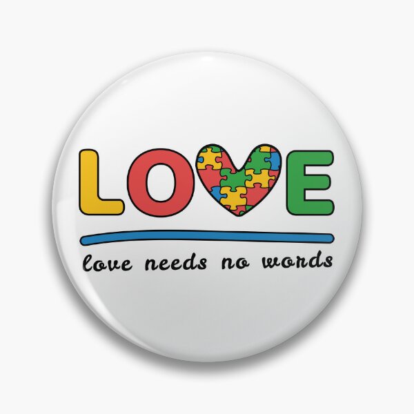 Item preview, Love needs no words designed and sold by Gabi Siebenhühner.