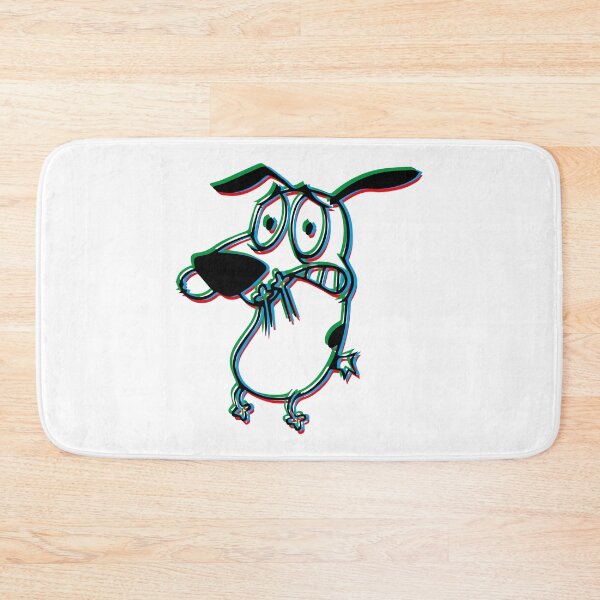 Item preview, Courage the Cowardly Dog Cartoon designed and sold by Necronder.