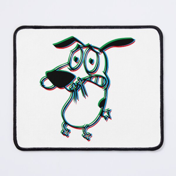 Item preview, Courage the Cowardly Dog Cartoon designed and sold by Necronder.