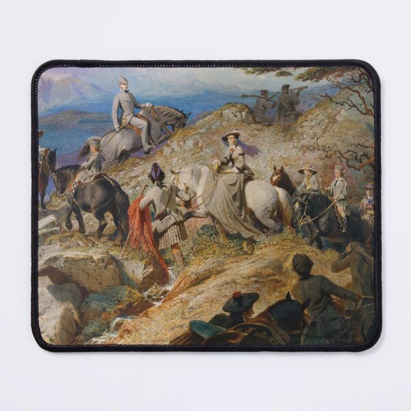 Item preview, Morning in the Highlands: The Royal Family ascending Lochnagar dated 1853 - Carl Haag designed and sold by Vintage Designs +.