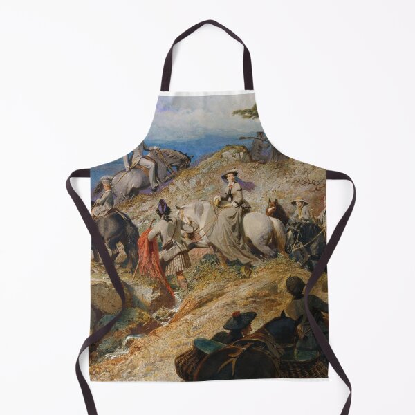 Item preview, Morning in the Highlands: The Royal Family ascending Lochnagar dated 1853 - Carl Haag designed and sold by Vintage Designs +.
