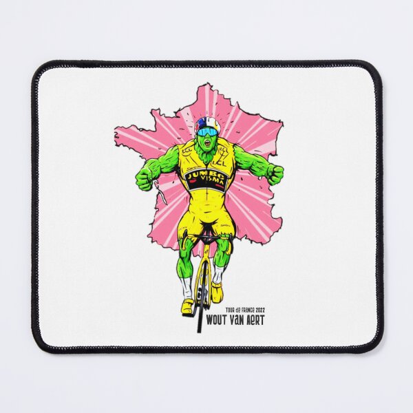 Item preview,  Hulk Wout Van Aert Maillot Jaune & Maillot vert designed and sold by Whatalifestyle.