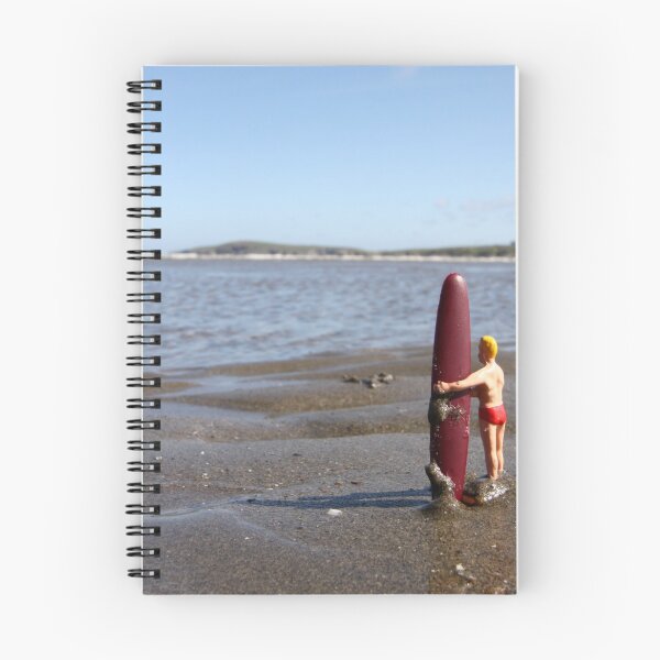 Item preview, Toy surfer on Poppit Sands Beach designed and sold by Anne Cakebread.