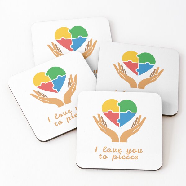 Item preview, I love you to pieces designed and sold by Gabi Siebenhühner.