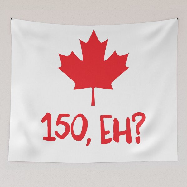 Item preview, Canada 150, Eh? (Red Text) designed and sold by f22design.