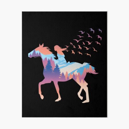 Horse Girl Wall Art for Sale | Redbubble