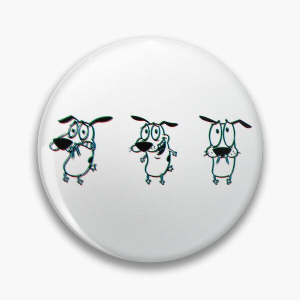 Item preview, Courage the cowardly dog designed and sold by Necronder.