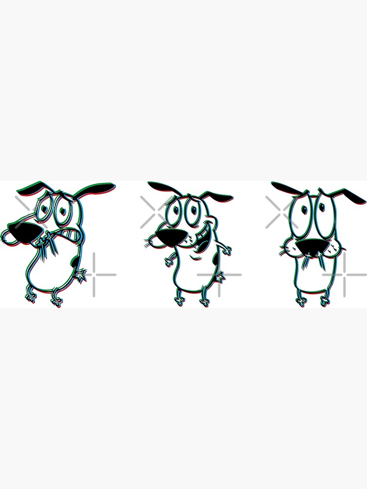 Courage The Cowardly Dog Scared Womens Tshirt  Courage Dog PNG Image   Transparent PNG Free Download on SeekPNG