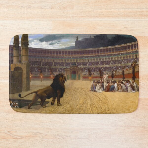Item preview,   The Christian Martyrs’ Last Prayer By Jean Leon Gerome - The Christian Martyrs' Last Prayer Lions 1883 Painting By Jean-Léon Gérôme designed and sold by TeeARTHY.