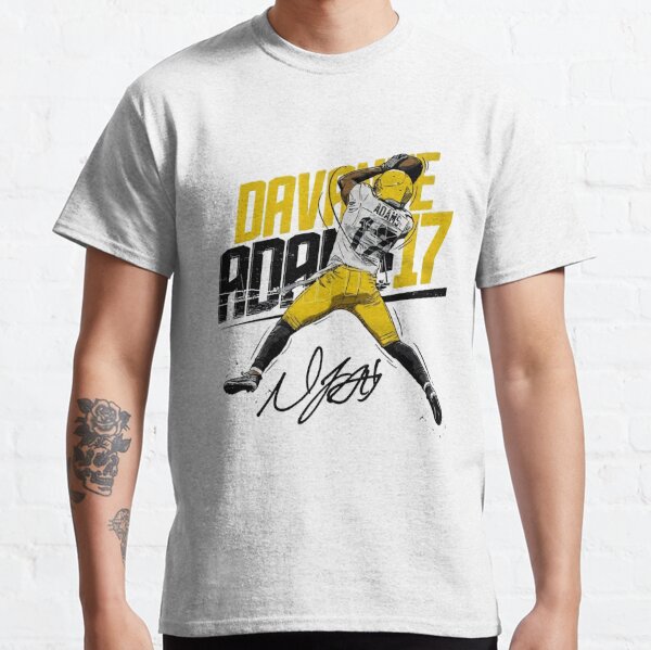 Davante Adams 17 Green Bay Packers 2014-2020 signature t-shirt