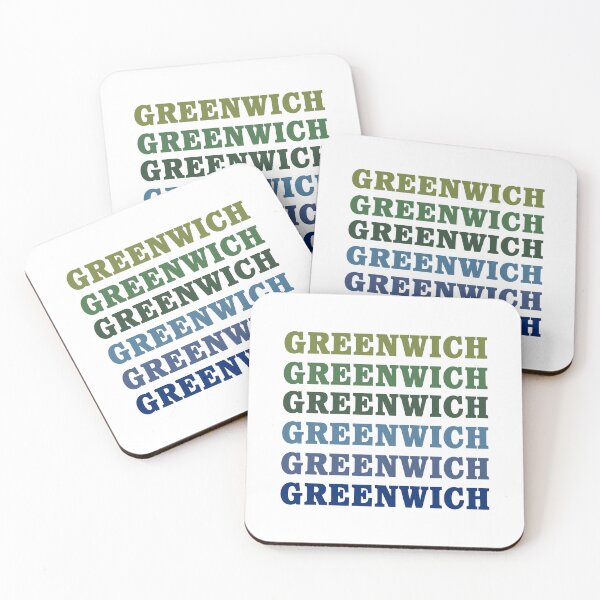 Item preview, Greenwich Multicolor (Green/Blue) designed and sold by frankyou.