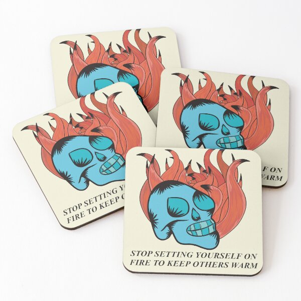 Item preview, Stop setting yourself on fire to keep others warm  designed and sold by SugarSaltSpice.