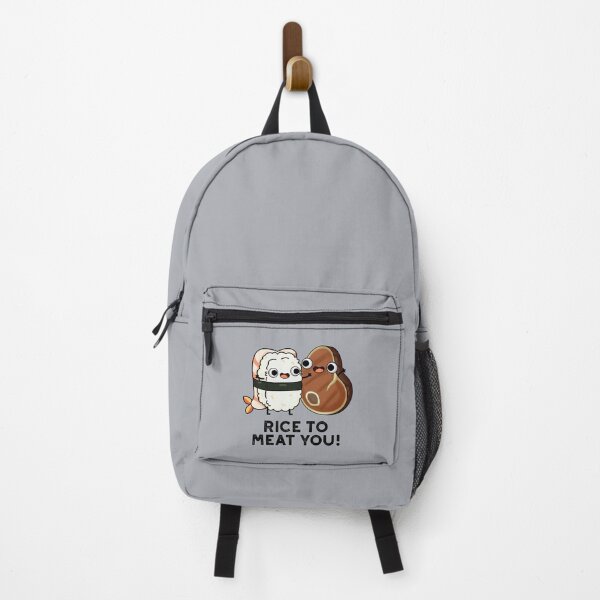Item preview, Rice To Meat You Funny Food Puns designed and sold by punnybone.