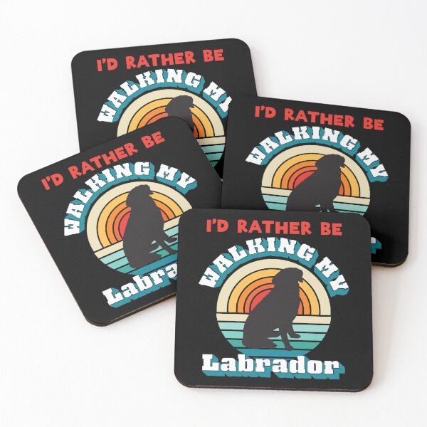 Item preview, Id Rather be Walking My Labrador - Dog Lovers designed and sold by DebbisPalette.