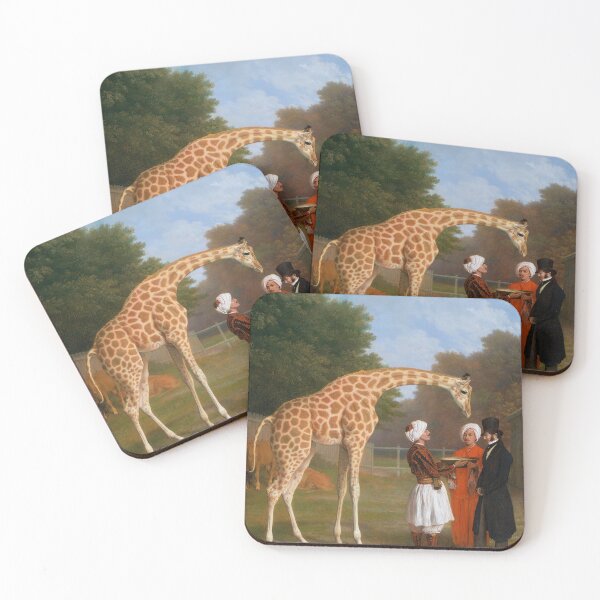 Item preview, The Nubian Giraffe - Jacques-Laurent Agasse (1767-1849) designed and sold by Vintage Designs +.