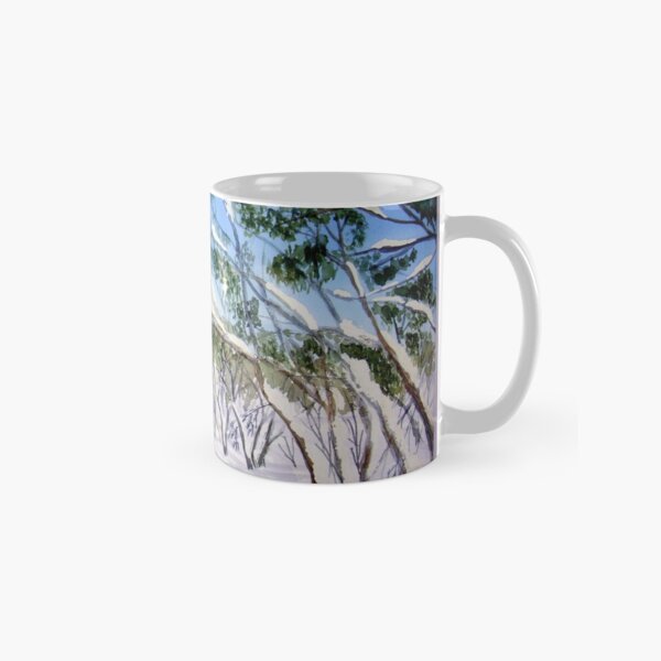 Item preview, Snow on the Bluff spur trail  at Mt  Stirling designed and sold by taariqhassan.