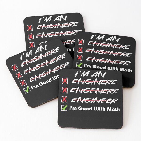 Item preview, Funny I'm an Engineer Misspelled designed and sold by RoguePixel.