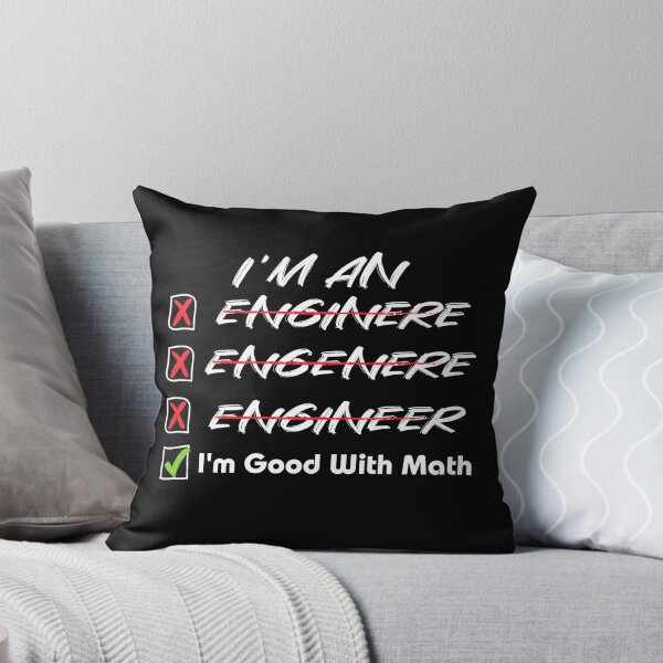 Item preview, Funny I'm an Engineer Misspelled designed and sold by RoguePixel.