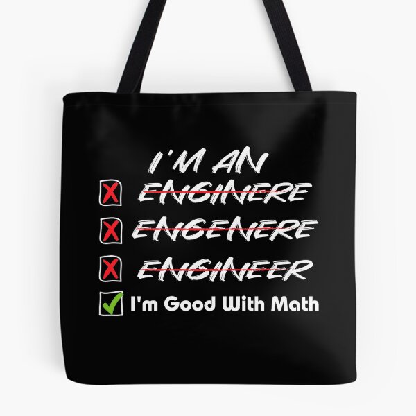 Item preview, Funny I'm an Engineer Misspelled designed and sold by RoguePixel.