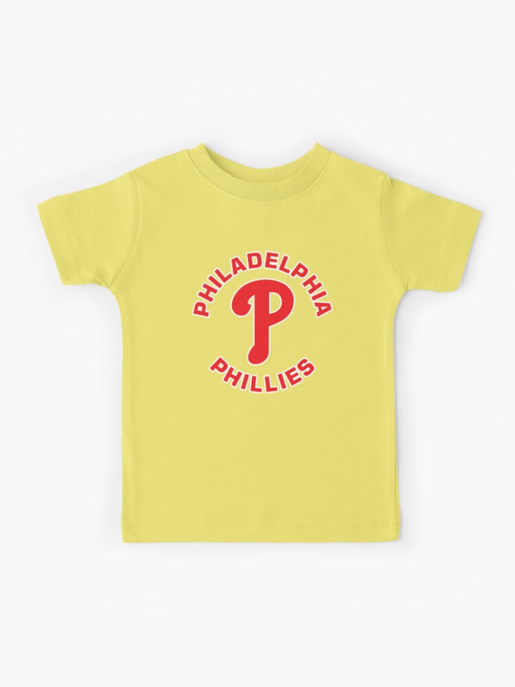 the struggle of a young boy with a burning spirit Phillies | Kids T-Shirt