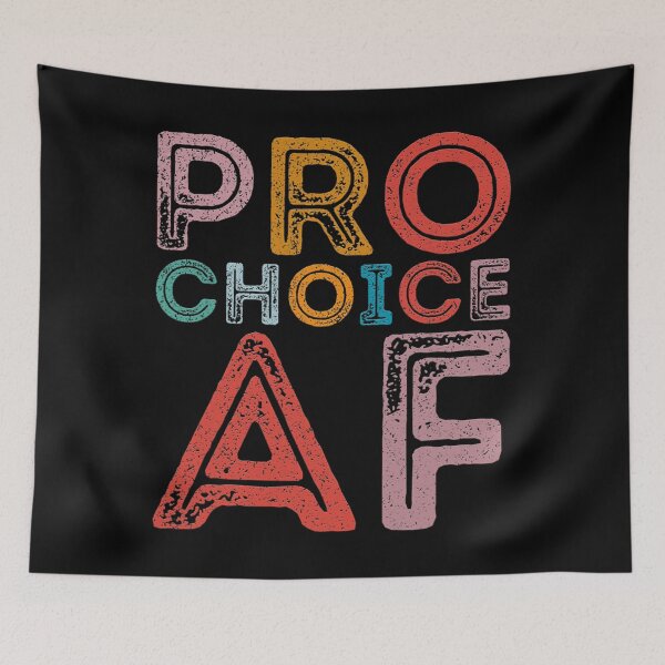 Aperçu de l'œuvre Pro Choice AF Droits reproductifs créée et vendue par sharptin6494.