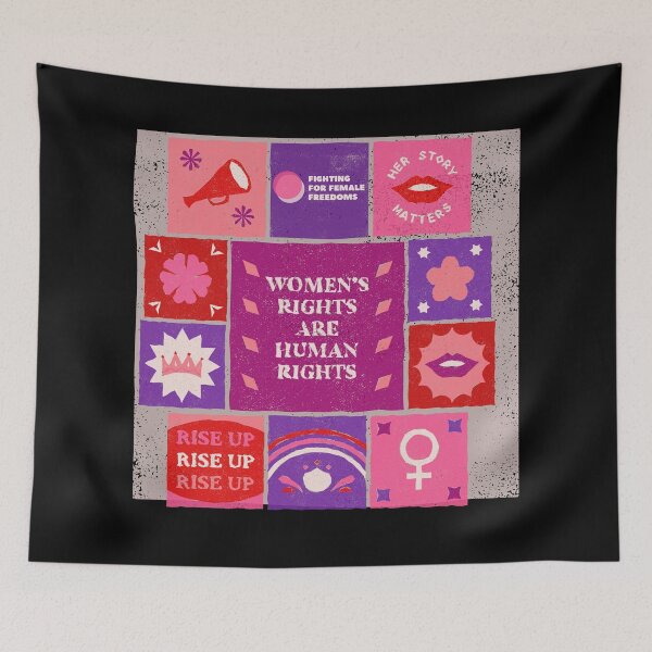 Item preview, Womens Rights are Human Rights designed and sold by Pixelish.