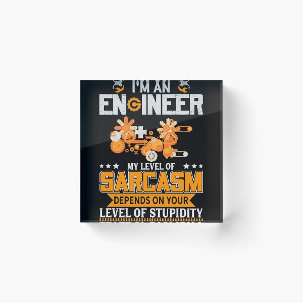 Item preview, Funny I'm an Engineer Misspelled Vintage designed and sold by RoguePixel.