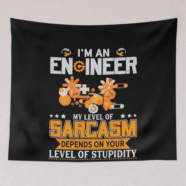 Item preview, Funny I'm an Engineer Misspelled Vintage designed and sold by RoguePixel.