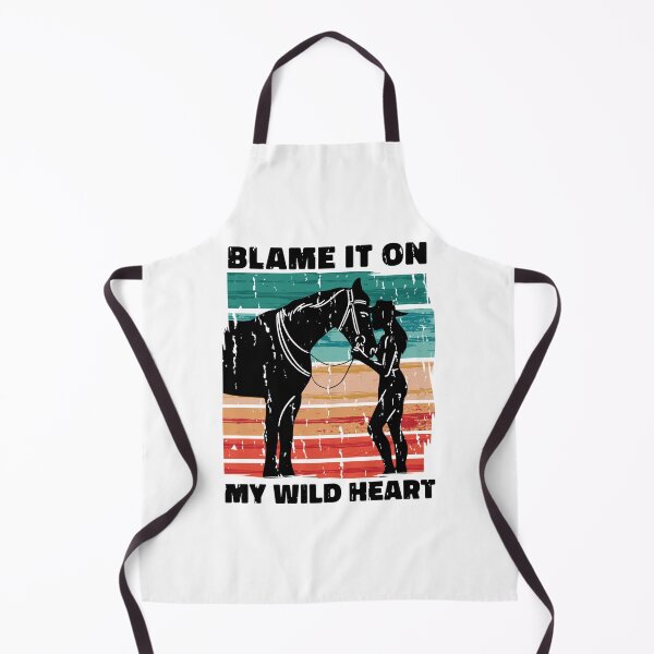 Item preview, Horse Art - Blame It On My Wild Heart designed and sold by KaylaStudio.