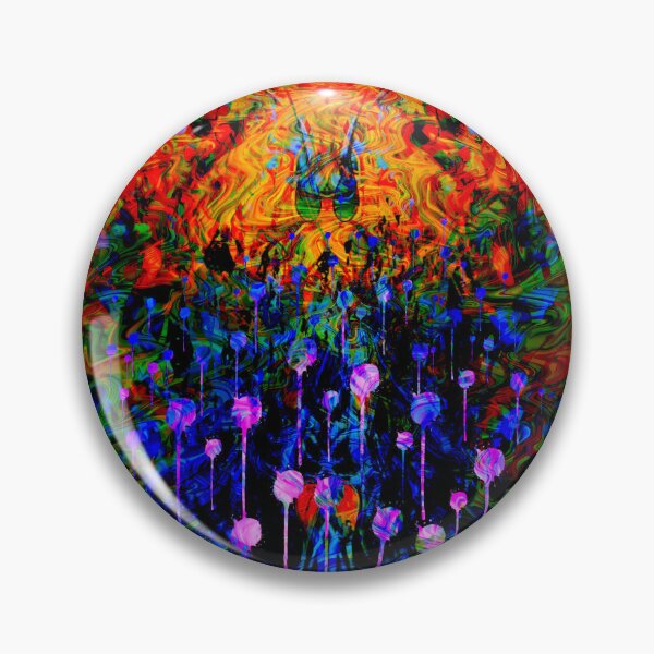 Item preview, abstract multicoloured intense artwork  designed and sold by TipTopTapo.