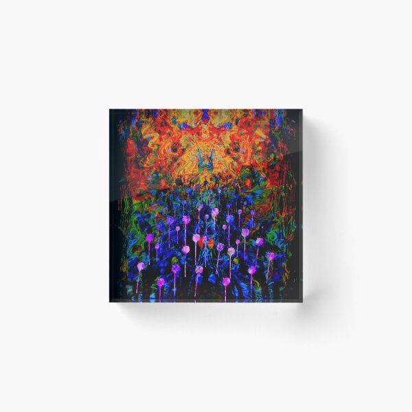 Item preview, abstract multicoloured intense artwork  designed and sold by TipTopTapo.