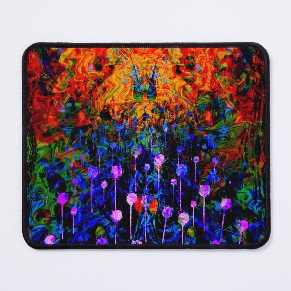 Item preview, abstract multicoloured intense artwork  designed and sold by TipTopTapo.