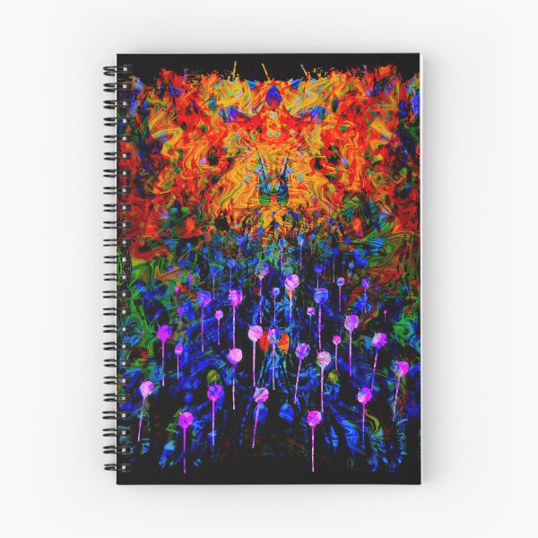 Item preview, abstract multicoloured intense artwork  designed and sold by TipTopTapo.