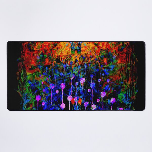 Item preview, abstract multicoloured intense artwork  designed and sold by TipTopTapo.