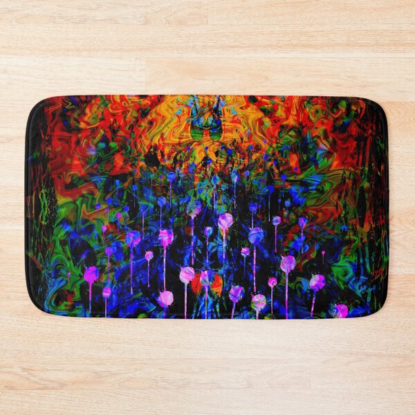 Item preview, abstract multicoloured intense artwork  designed and sold by TipTopTapo.