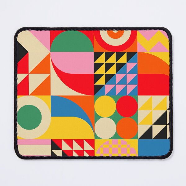 Item preview, Happy Colorful Geometric Tropical Jungle designed and sold by Jen Du.