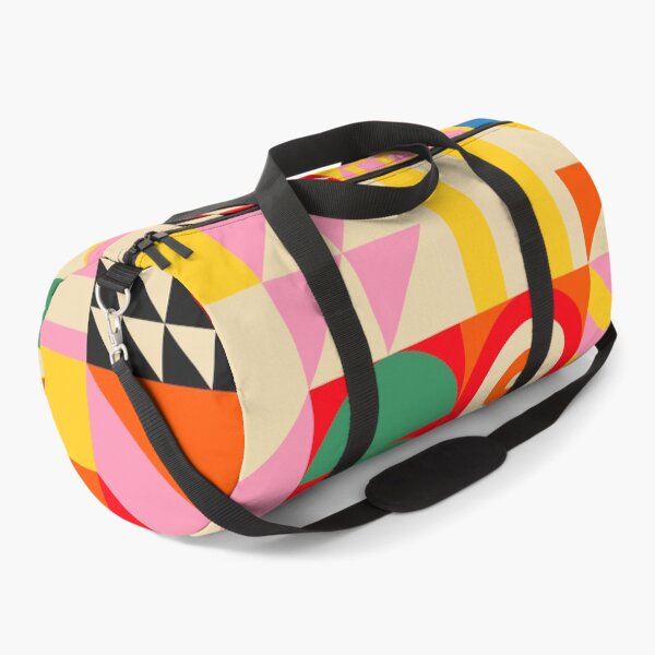 Item preview, Happy Colorful Geometric Tropical Jungle designed and sold by Jen Du.