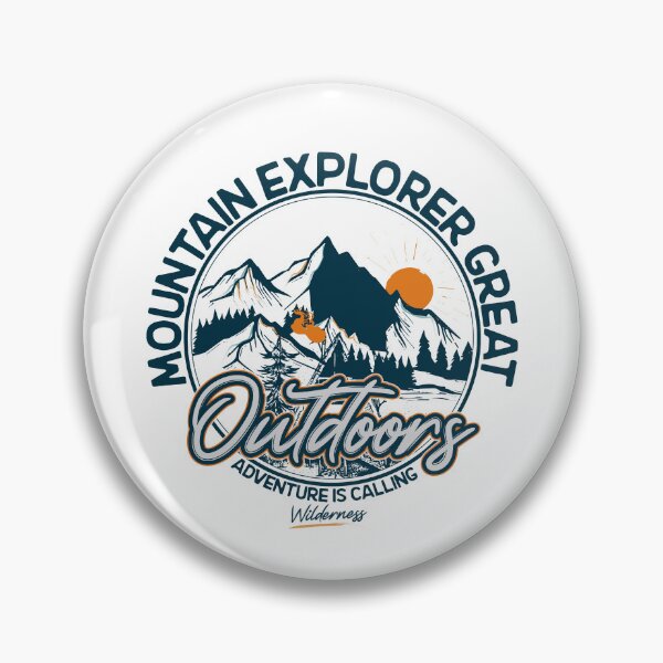 Artikelvorschau, Adventure is Calling Hiking Camping entworfen und verkauft von RoguePixel.