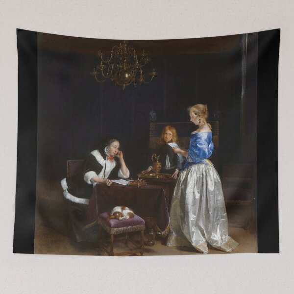 Item preview, The Letter - Gerard ter Borch (Zwolle 1617-Deventer 1681) designed and sold by Vintage Designs +.