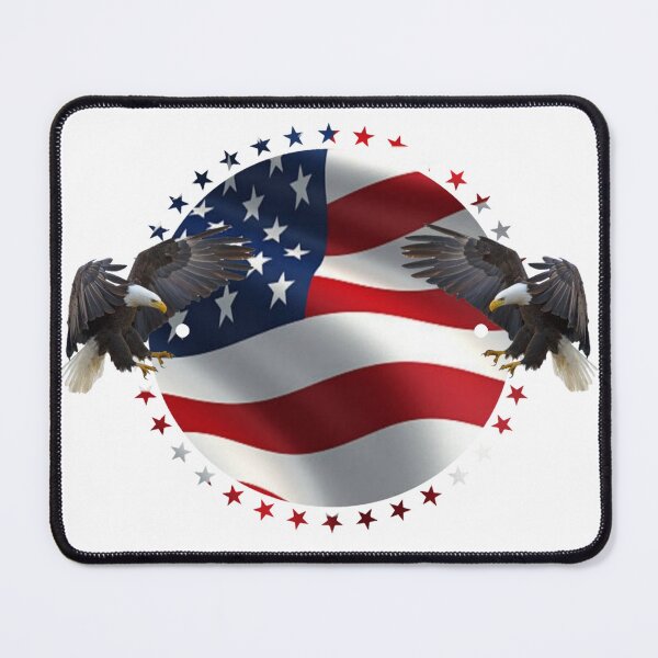 Item preview, Bald Eagle and Flag designed and sold by DnTheory.