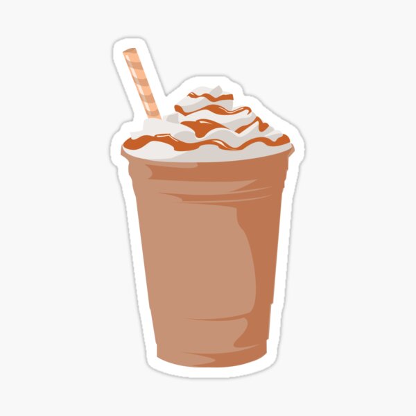 Starbucks Coffee Frappe Cat Kitty Starbies Cold Brew Frappuccino Stickers  134