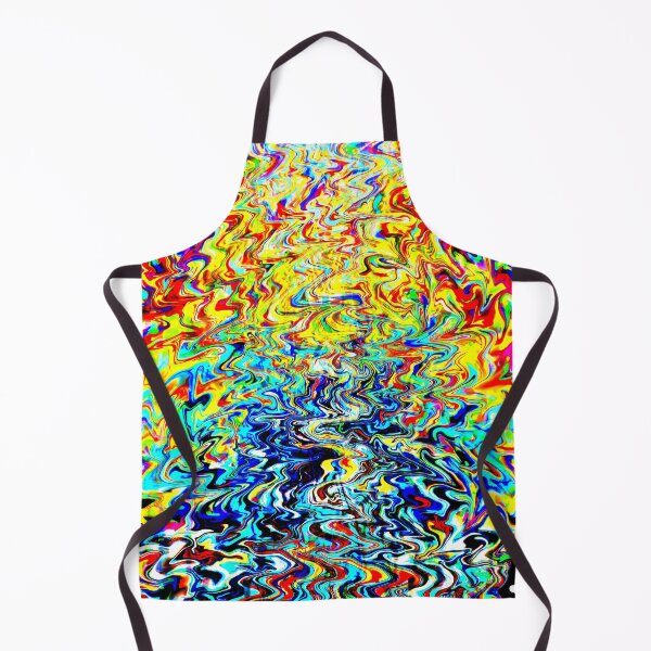 Item preview, Crazy psychedelic Abstract multicoloured artwork designed and sold by TipTopTapo.