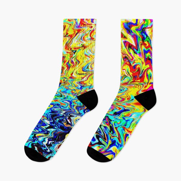 Item preview, Crazy psychedelic Abstract multicoloured artwork  designed and sold by TipTopTapo.
