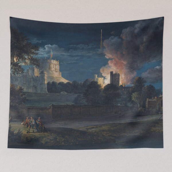 Item preview, Windsor Castle from Datchet Lane on a rejoicing night dated 1768 - PAUL SANDBY designed and sold by Vintage Designs +.
