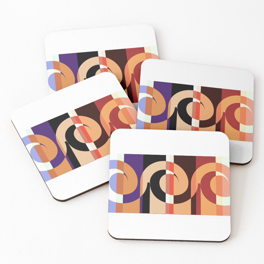 Item preview, Coasters (Set of 4) designed and sold by kinkatstyle.