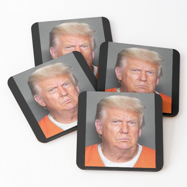 Item preview, Foto policial del presidente Donald Trump designed and sold by DiscoBoogie.